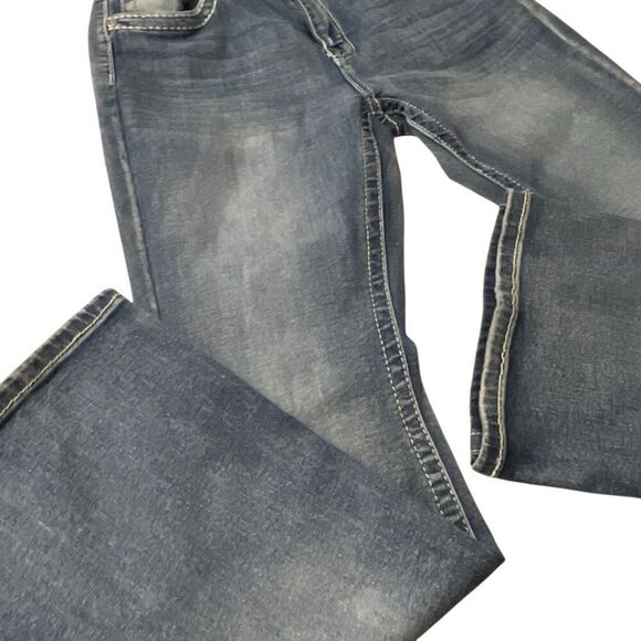 SKY Ladie’s Classic Bling Pockets Bootcut Jeans - Picture 6 of 13